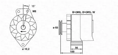 Генератор MAGNETI MARELLI купить