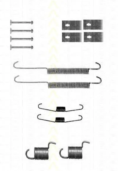Комплектующие, тормозная колодка TRISCAN купить