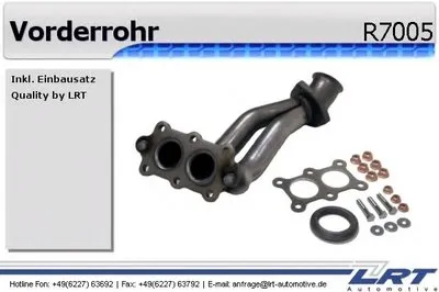 Труба выхлопного газа LRT купить