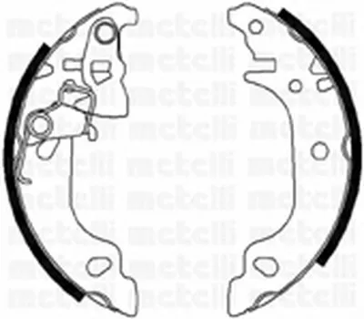 Комплект тормозных колодок METELLI купить