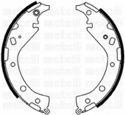 Комплект тормозных колодок METELLI купить