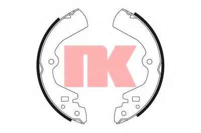 Комплект тормозных колодок NK купить