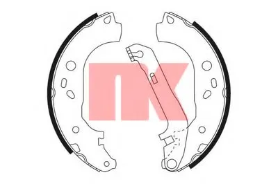 Комплект тормозных колодок NK купить
