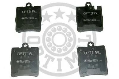 Комплект тормозных колодок, дисковый тормоз OPTIMAL купить