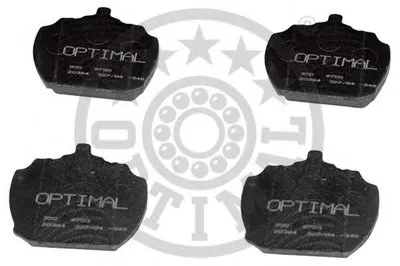 Комплект тормозных колодок, дисковый тормоз OPTIMAL купить
