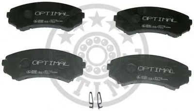 Комплект тормозных колодок, дисковый тормоз OPTIMAL купить