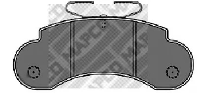Комплект тормозных колодок, дисковый тормоз MAPCO купить