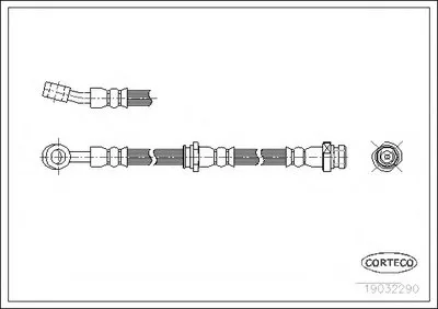 Тормозной шланг CORTECO купить