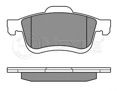 Комплект тормозных колодок, дисковый тормоз MEYLE купить