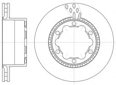 Тормозной диск REMSA купить