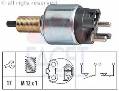 Выключатель фонаря сигнала торможения FACET купить