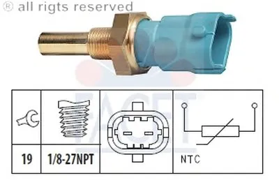 Датчик, температура охлаждающей жидкости; Датчик, температура охлаждающей жидкости; Датчик, температура охлаждающей жидк