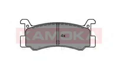 Комплект тормозных колодок, дисковый тормоз KAMOKA KAMOKA купить