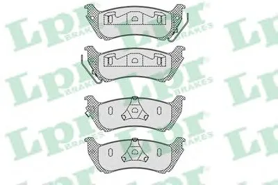 Комплект тормозных колодок, дисковый тормоз LPR купить