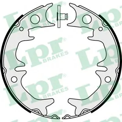 Комплект тормозных колодок, стояночная тормозная система LPR купить