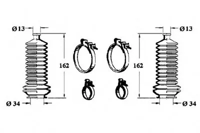 Комплект пылника, рулевое управление OCAP купить