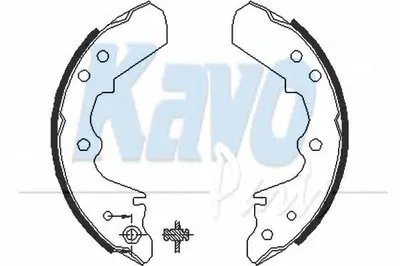 Комплект тормозных колодок MK KASHIYAMA KAVO PARTS купить
