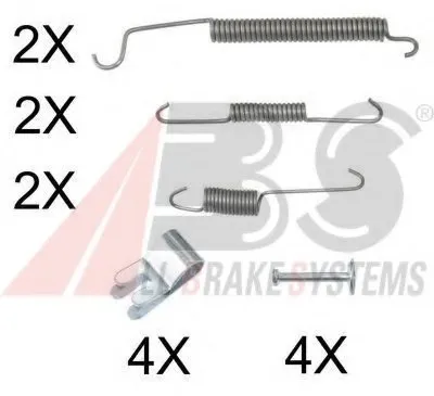 Комплектующие, тормозная колодка A.B.S. купить