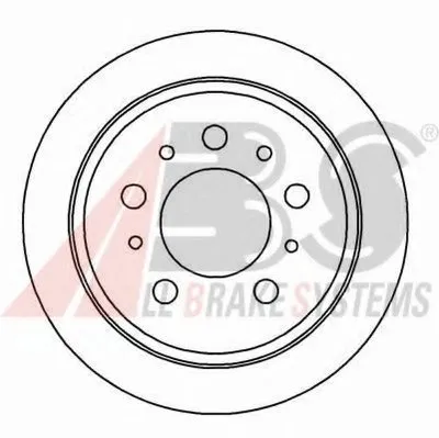 Тормозной диск A.B.S. купить