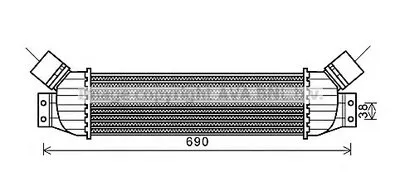 Интеркулер AVA QUALITY COOLING купить