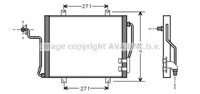 Конденсатор, кондиционер AVA QUALITY COOLING купить