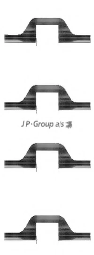 Комплектующие, колодки дискового тормоза QH JP GROUP купить