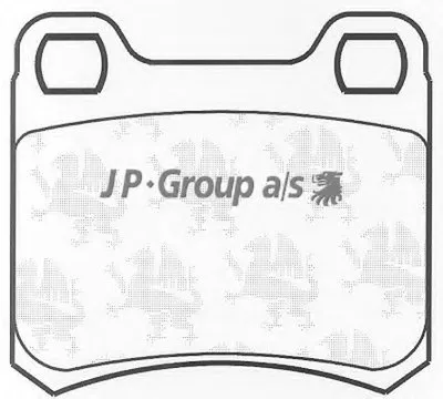 Комплект тормозных колодок, дисковый тормоз QH JP GROUP купить