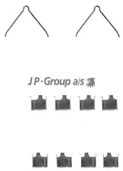 Комплектующие, колодки дискового тормоза QH JP GROUP купить