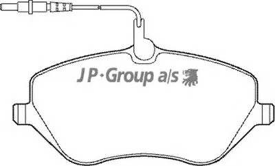 Комплект тормозных колодок, дисковый тормоз QH JP GROUP купить