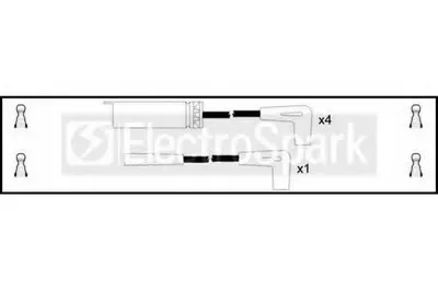 Комплект проводов зажигания ElectroSpark STANDARD купить