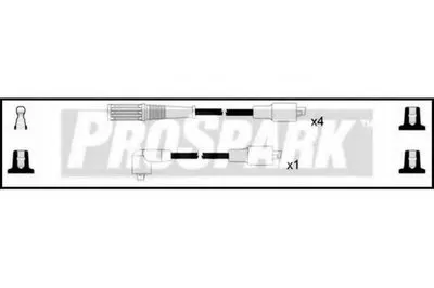 Комплект проводов зажигания ProSpark STANDARD купить