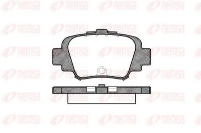 Комплект тормозных колодок, дисковый тормоз KAWE купить