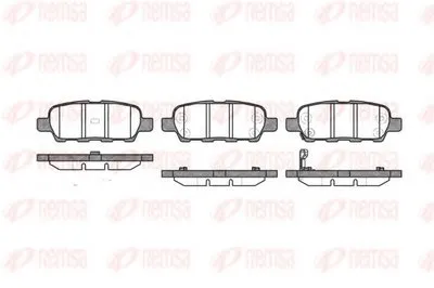Комплект тормозных колодок, дисковый тормоз KAWE купить