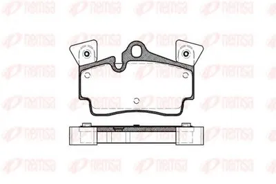 Комплект тормозных колодок, дисковый тормоз KAWE купить