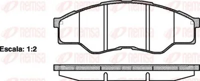 Комплект тормозных колодок, дисковый тормоз KAWE купить