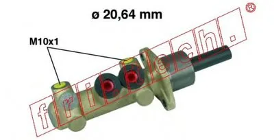 целиндер ручного тормоза fri.tech. купить