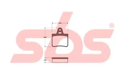Комплект тормозных колодок, дисковый тормоз sbs купить