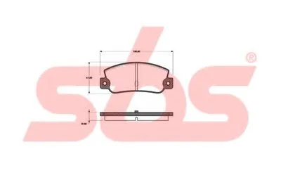 Комплект тормозных колодок, дисковый тормоз sbs купить