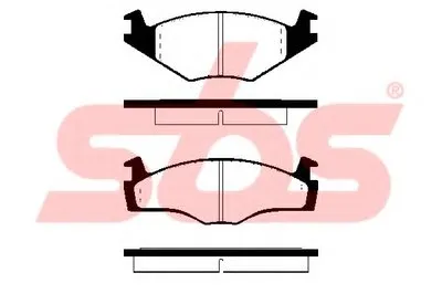 Комплект тормозных колодок, дисковый тормоз sbs купить