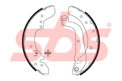 Комплект тормозных колодок sbs купить