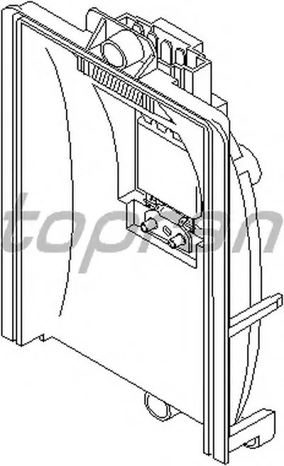 Сопротивление, вентилятор салона TOPRAN купить