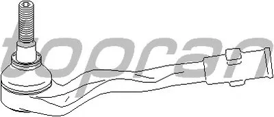 Наконечник поперечной рулевой тяги TOPRAN купить