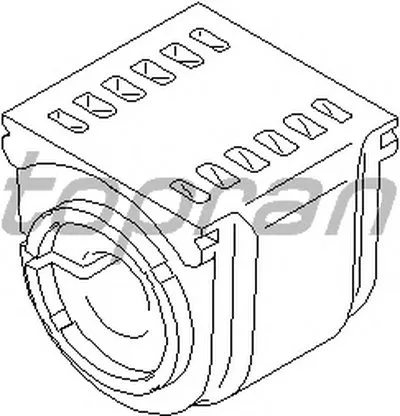 Опора, стабилизатор TOPRAN купить