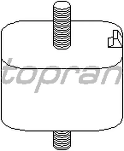 Кронштейн двигателя TOPRAN купить