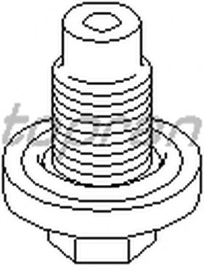 Резьбовая пробка, масляный поддон TOPRAN купить