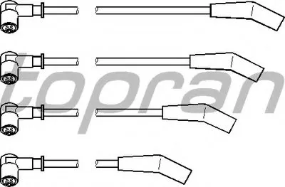 Комплект проводов зажигания TOPRAN купить