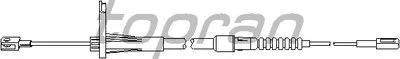 Трос, тормозной механизм рабочей тормозной системы TOPRAN купить