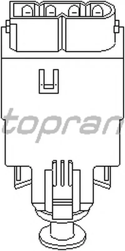 Выключатель фонаря сигнала торможения TOPRAN купить