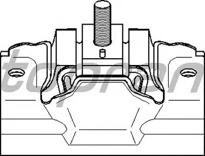 Кронштейн двигателя TOPRAN купить