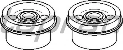 Втулка, балка моста TOPRAN купить